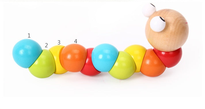 Веселaта дървена гъсеничка „Twisto“