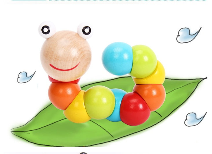 Веселaта дървена гъсеничка „Twisto“